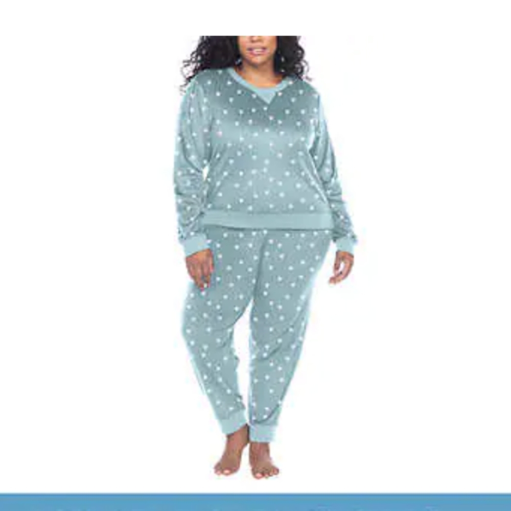 *Honeydew ladies fleece lounge set